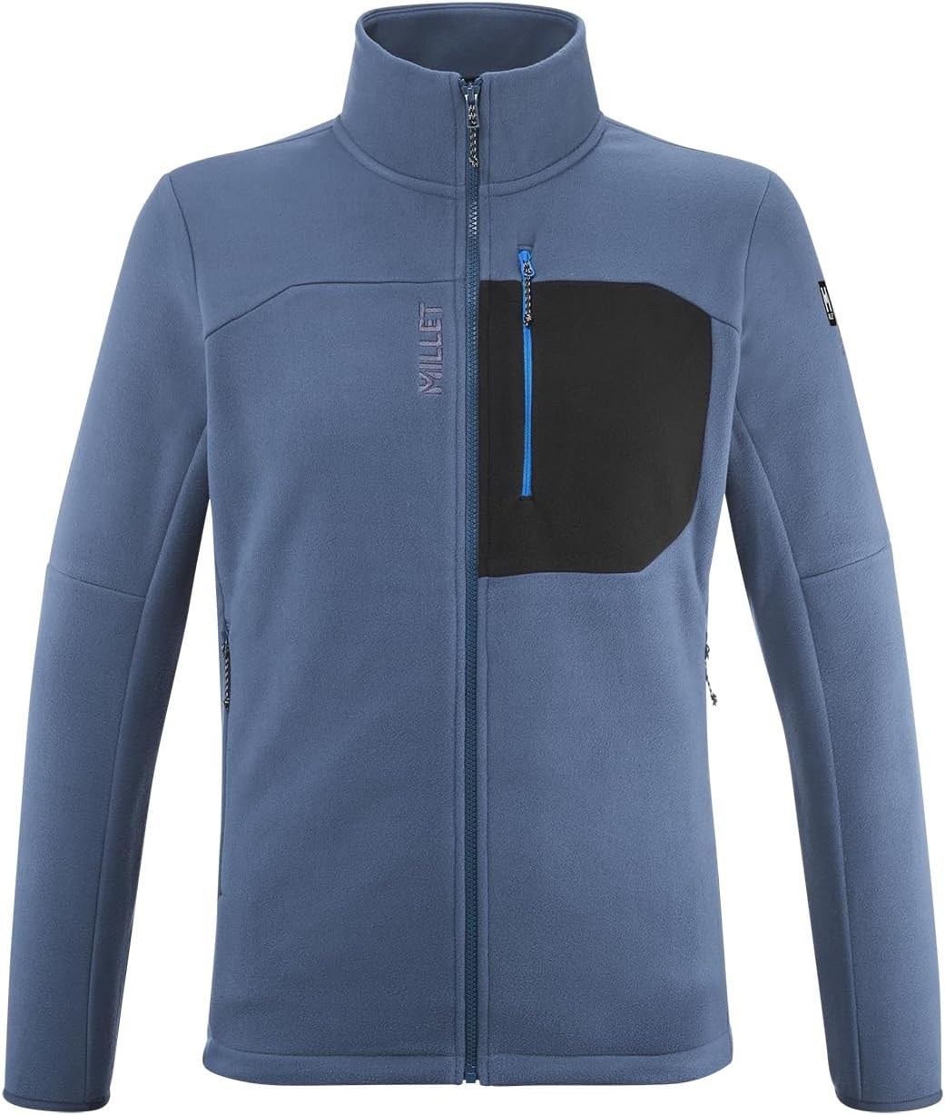 MILLET - MILLET ミレー フリースジャケット ブルー MIV7959 メンズM新品 MILLET - MILLET ミレー フリースジャケット ブルー MIV7959
